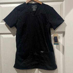 Cherokee Women's Black Scrub Shirt